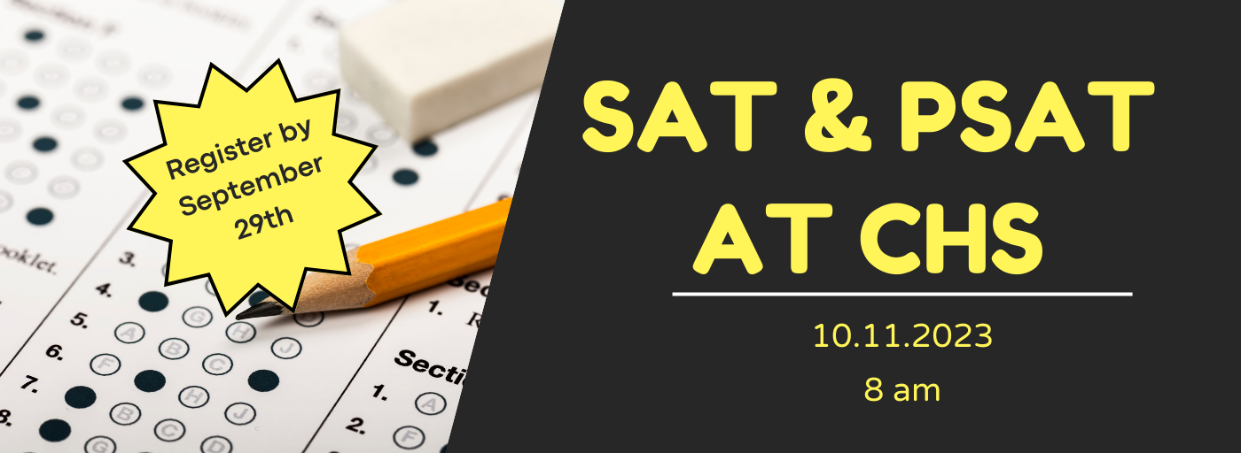 answer sheet; SAT DAY 10/11/23; register by 9/29/23
