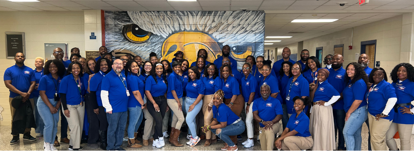 Columbia High School Staff Photo