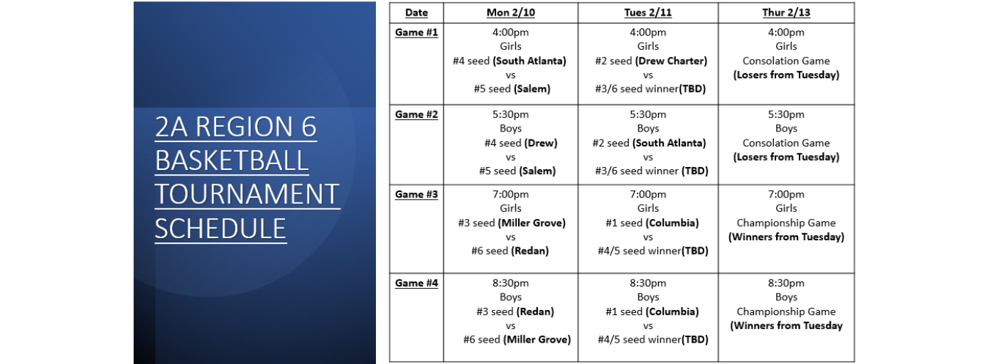 2 A Region 6 BBall Tournament